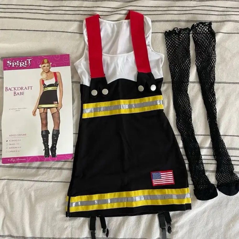 Backdraft Babe or Firefighter Halloween Costume